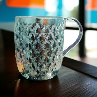 Picture of 1 pcs Stainless Steel Coffee Mug Portable Tea Coffee Milk Cup Thermal Insulation Brief Anti-Fall Cappuccino Latte Mugs(Vintage design 1 pcs)