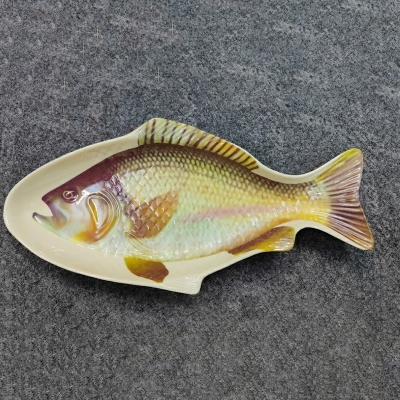 Picture of Buy One Get One new Excusive Fish Design Serving Dish / Plate 14" Inch, Oven Proof melamine(buy 1 get 1)