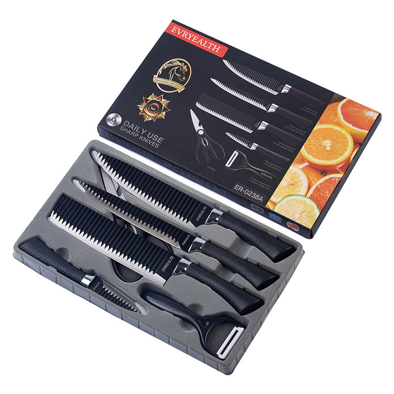 Picture of international Stainless Steel New Kitchen tools 6 Pcs Set Non-Stick Coating(Multicolor)