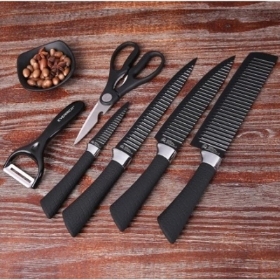 Picture of 6pcs-set nonstick  for family use(Black)