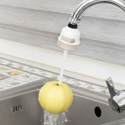 Picture of New Movable Kitchen Tap Head  360° Rotatable Water Spray ABS Sink Faucet Spray Head Tap  Splash Filter Water Saving Pressurization Nozzle Bubbler Connector 3 Modes Adjustment(3 speed shower head)
