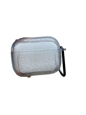 Picture of A9 Pro / E9 Pro AirPods Transparent TPU Case | Clear Protective Cover - White