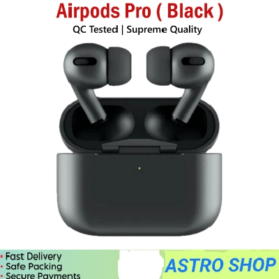 Picture of Original AirPods Pro 2nd Generation with Active Noise Cancellation | Wireless Bluetooth Earbuds | Touch Control | Spatial Audio | MagSafe Charging Case - Black