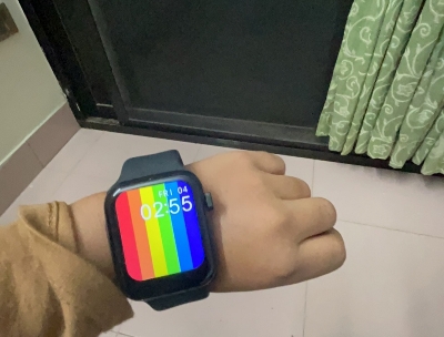 Picture of K10 Smartwatch with SIM & Memory Support | 100% Authentic | Long Battery Backup | Fitness & Health Tracker - Black