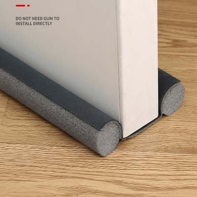 Picture of Windproof Door Seal Strip – Door Bottom Draught Stopper Guard | Soundproof, Dust-Proof, Double Protector Gap Blocker - Multicolor