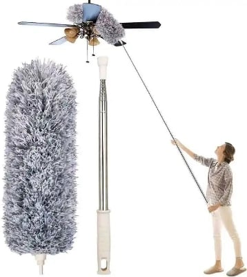Picture of Household Microfiber Duster Cleaning Brush | Soft Dust Remover for Home, Office & Car | Easy Grip Handle