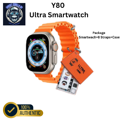 Picture of Y80 Ultra Smartwatch Bundle 8 Straps+ Case