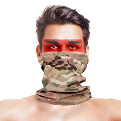 Picture of Half Face Handkerchief (Multicolored) Random