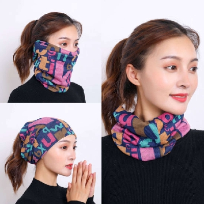 Picture of 9 in 1 Biker Half Face Handkerchief (Multicolored)