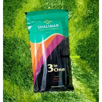 Picture of Shalimar 3 in One (Aqua , Orchid, Cologne) Zipper Pack Incense Stick Agarbatti