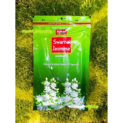 Picture of Swarna Jasmine - Zipper Pack Incense Sticks -Agarbatti