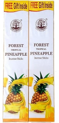 Picture of Forest Fragrance Sticks Black Bathi Pack of 6 Boxes Pineapple