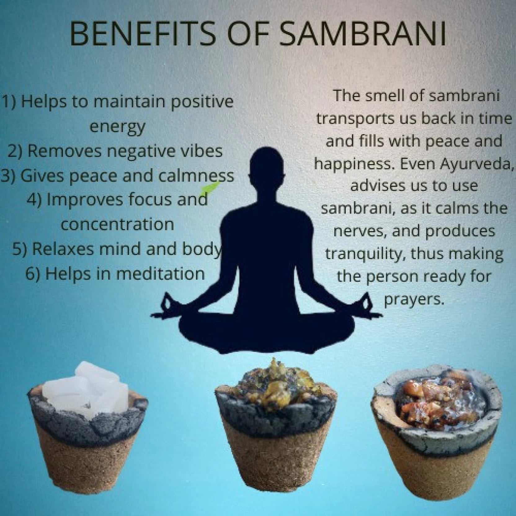 Picture of Agarbatti dup agarbatti Gaumayam Herbal Hawan Cup resin benzoin agarbatti