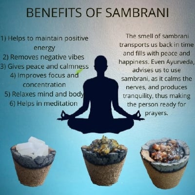 Picture of Agarbatti dup agarbatti Gaumayam Herbal Hawan Cup resin benzoin agarbatti