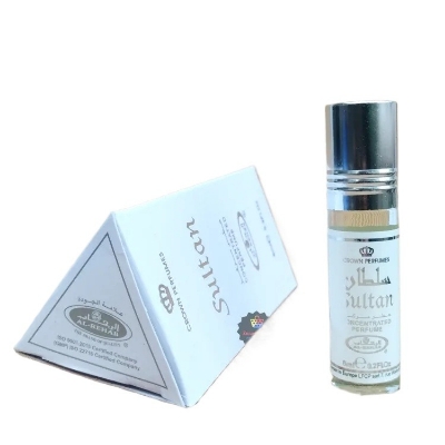 Picture of Sultan by Al Rehab Attar for Men Non Alcoholic Long Lasting Floral Attar - 6ml Attar