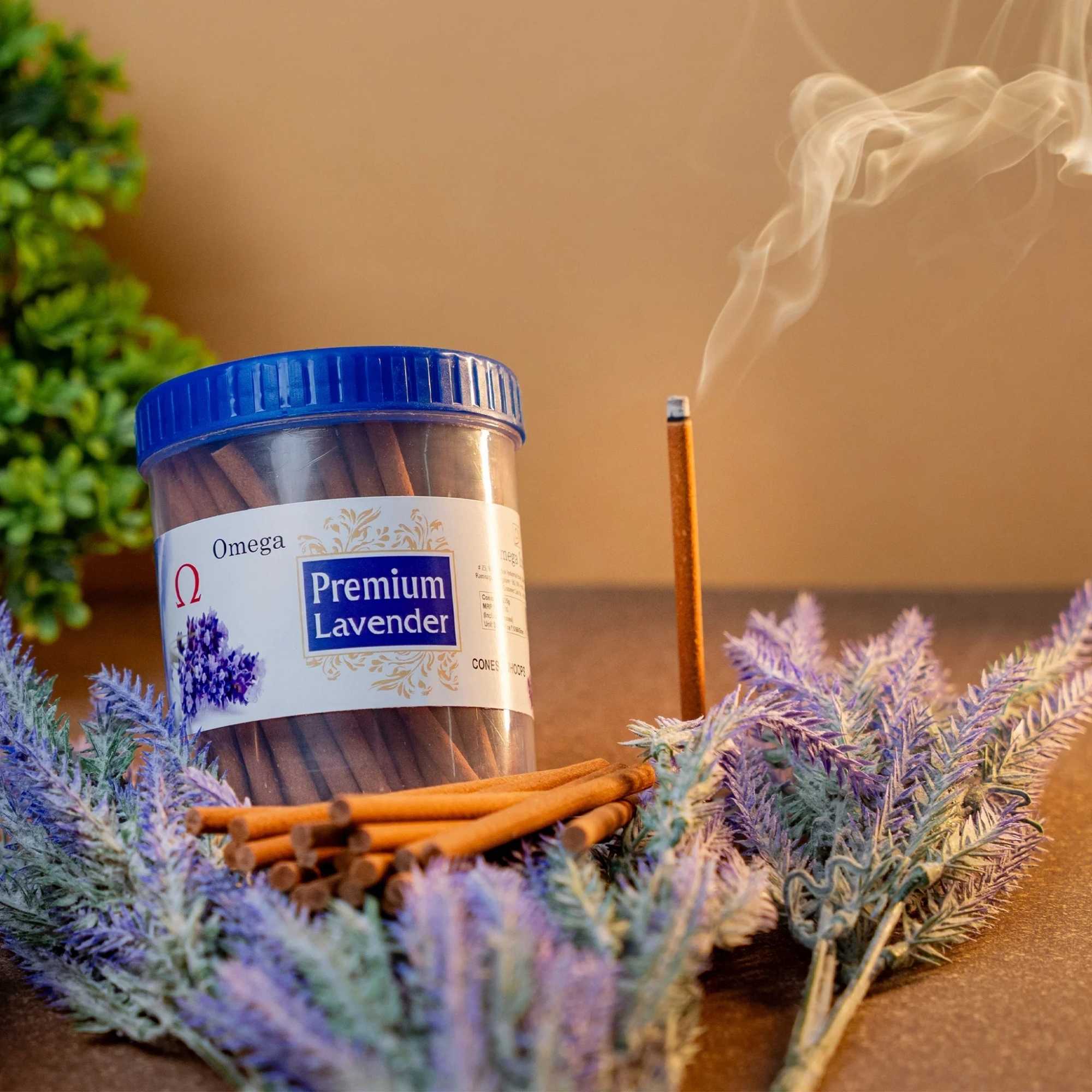 Picture of Premium Lavender Bambooless Dhoop Sticks – Jar