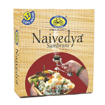 Picture of Cycle's Naivedya Cup Sambrani 1 Box  E.Floor Agarbatti For All Weather Approve