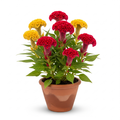 Picture of Celosia (Murgoful) Flower Plant – Colorful Collection