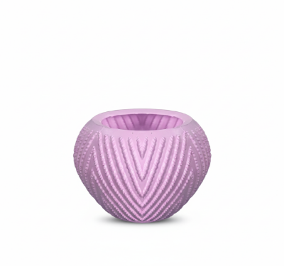Picture of 4 Inch Decorative Flower Pot - Stylish Ceramic Planter for Home &amp; Garden