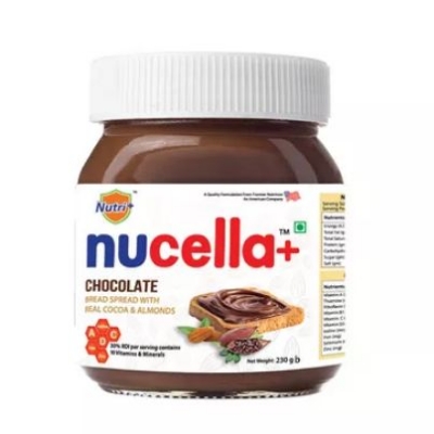 Picture of Nucella+ Chocolate Bread Spread Cocoa & Almond 400 gm
