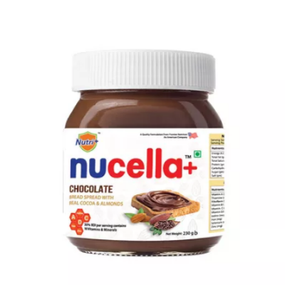 Picture of Nucella+ Chocolate Bread Spread Cocoa & Almond 400 gm