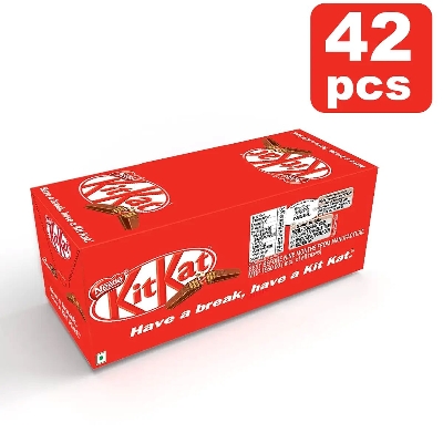 Picture of Kitkat 2 Finger Chocolate Bulk Box ( 42pcs x 11.9g)-(india)