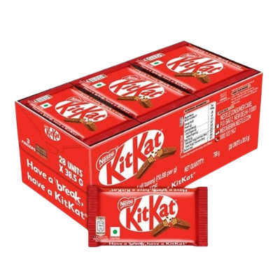 Picture of Kitkat 2 Finger Chocolate Bulk Box ( 42pcs x 11.9g)-(india)