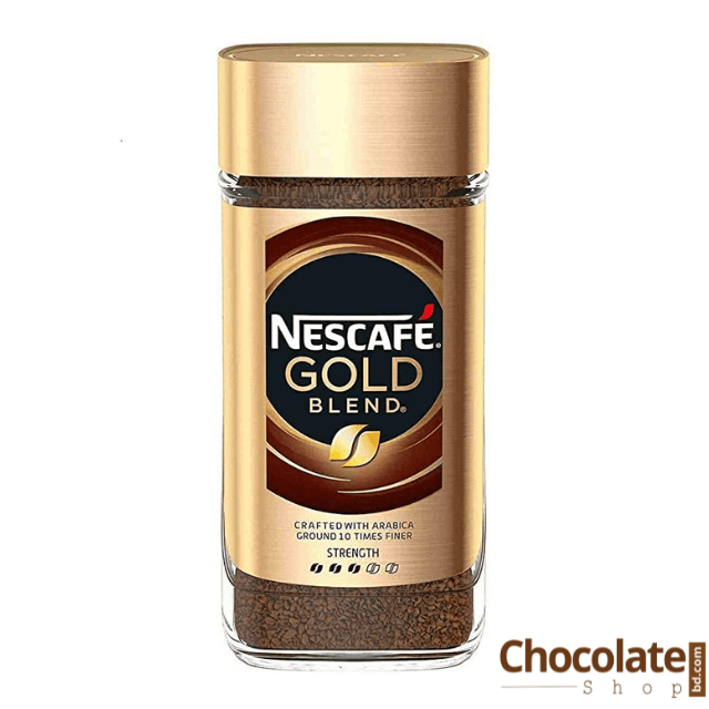Picture of Nescafe Gold Instant Coffee (Imported) Instant Ground Coffee,95G, Glass Bottle