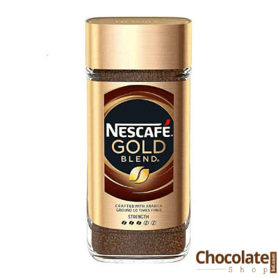 Picture of Nescafe Gold Instant Coffee (Imported) Instant Ground Coffee,95G, Glass Bottle