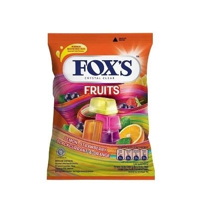 Picture of Foxs crystal clear fruits candy Pack 90gm - 2packet