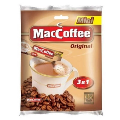 Picture of Malaysian MacCoffee Mini 3B1 16 Stick Sachet