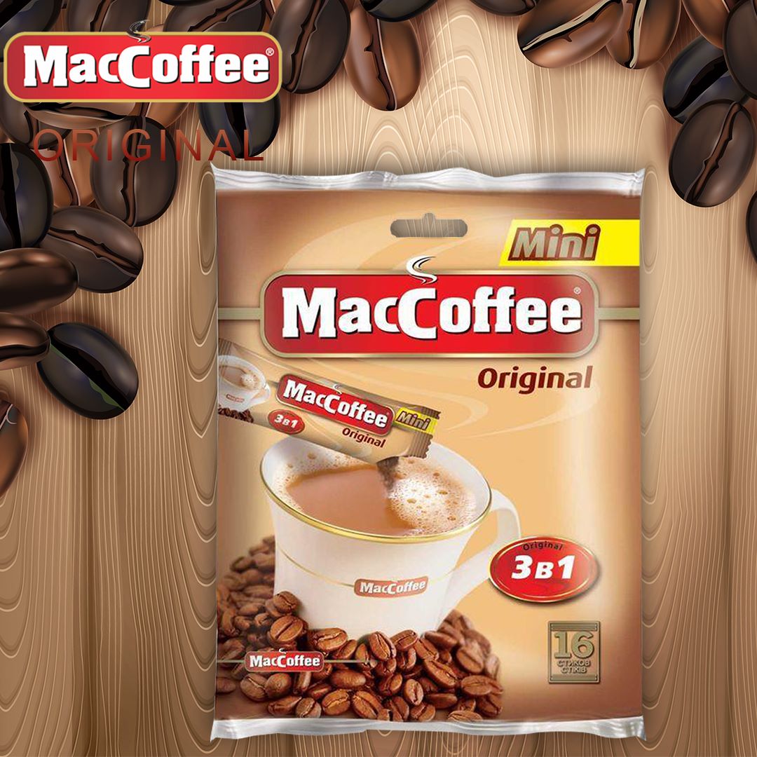 Picture of Malaysian MacCoffee Mini 3B1 16 Stick Sachet
