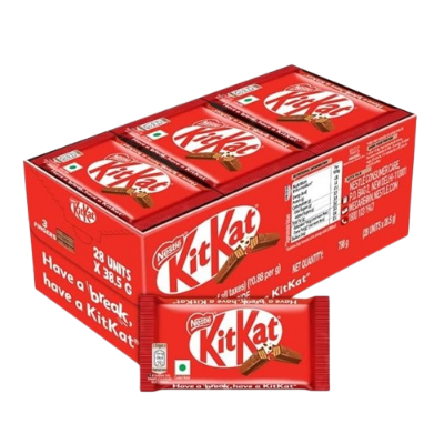 Picture of Kitkat4 Fingers Chocolate full box (21×38.5g)