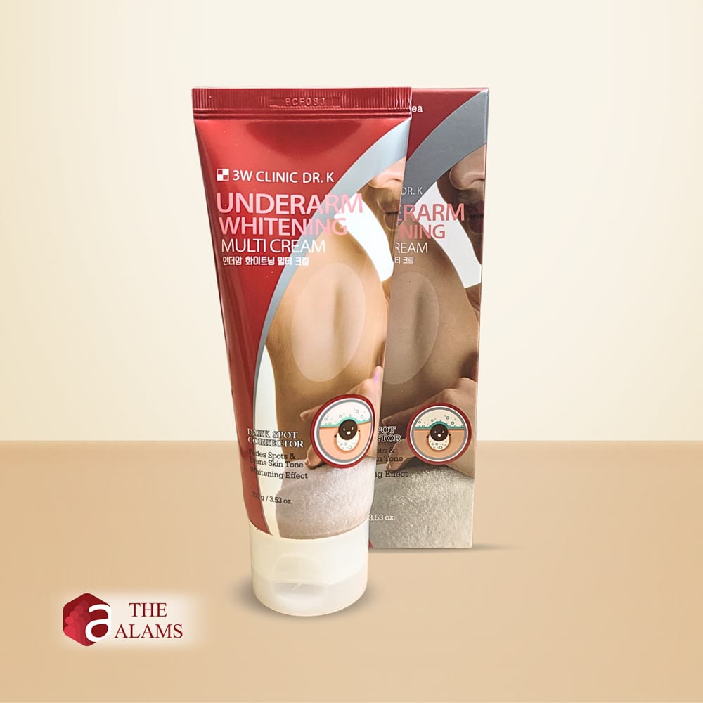Picture of International Korean product Skin care 3W Clinic DR. K Underarm Whitening multi cream used for male/female - 100 gm