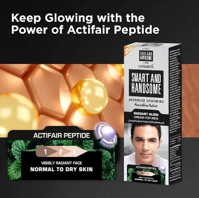 Picture of International UAE Product Fair & Handsome Advance Whitening Cream for men 100 Gm