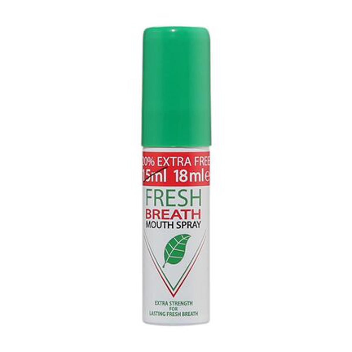 Picture of Fresh Breath Freshener Mouth Spray Peppermint - 18ml
