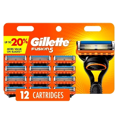 Picture of Germanay Products Gillette Fusion5 Men's Razor Blade Refills, 12 Refills