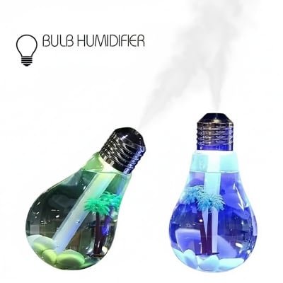 Picture of Creative Bulb Shaped Humidifier – 400ML