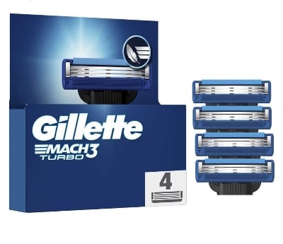 Picture of Germany Products Gillette Mach3 Razor Blades for Men - 4 Cartridge