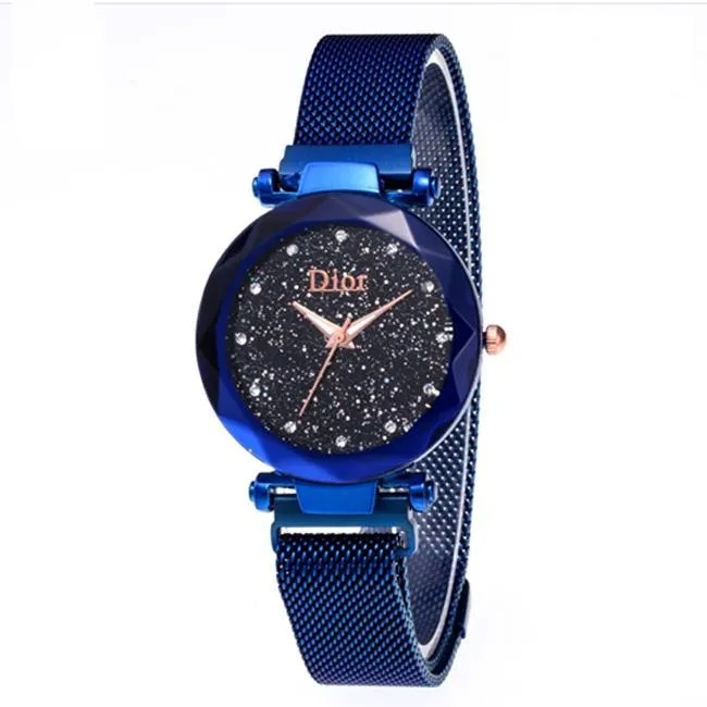 Picture of Ladies Quartz Watch Starry Sky Wrist Watch Female Magnet Wristwatch