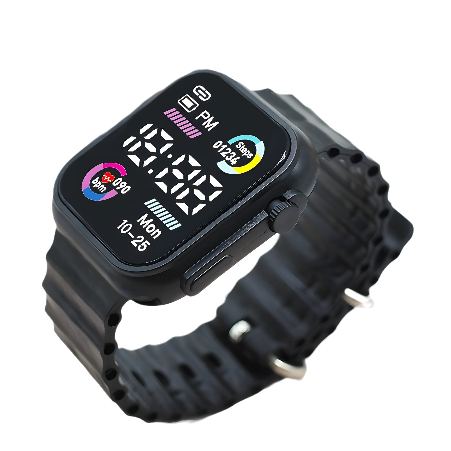 Picture of Non Smartwatch Fashion Women's Watch for Men's Orange