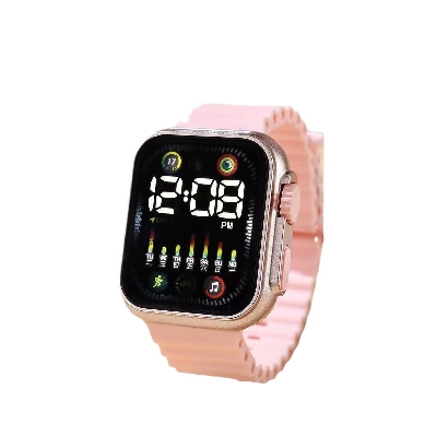 Picture of New Fashion Women's Watch for Men's Sports Simple Silicone Electronic Watch for men