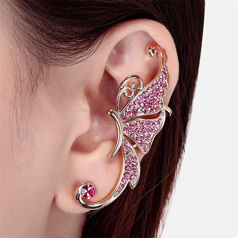 Picture of New Decorative Ear Clips - Dragon Ear Cuff - Wing Ear Piece - Butterfly Earring