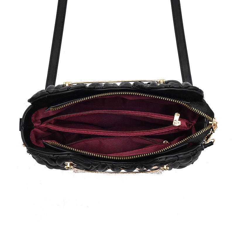 Picture of Top Handle Unique Fashion Women Handbag Ladies Faux Leather Tote Shoulder Bag Fashion Handbeg College Bag