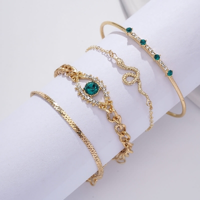 Picture of Love Star Design Zircon Bracelets Set