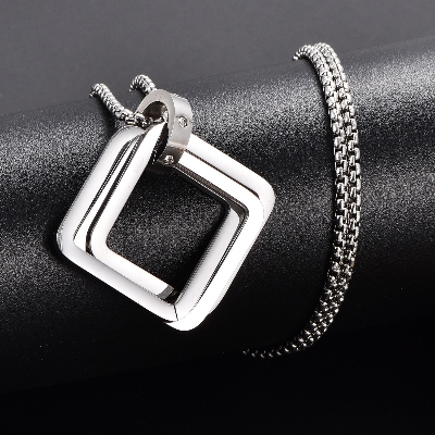 Picture of High Quality Men Fashion Jewellery Stainless Steel Round Chain Necklaces