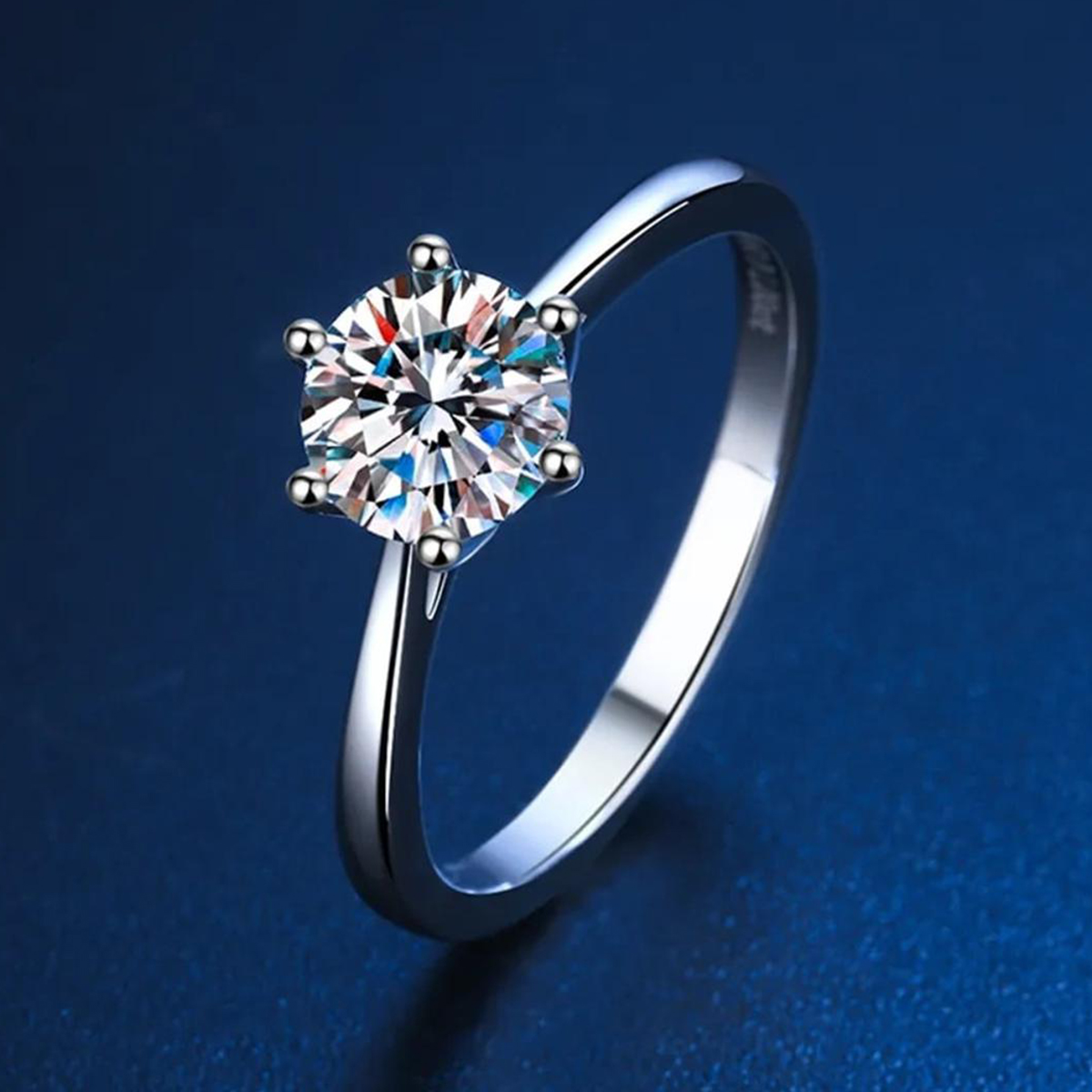 Picture of Adjustable Zircon Stone Finger Ring