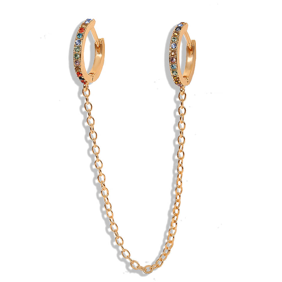 Picture of Irregular Round Sunglasses Women Designer Gradient Fashion Sun Glasses Female Rimless Metal Curved Temples-Double Gray - Boutique