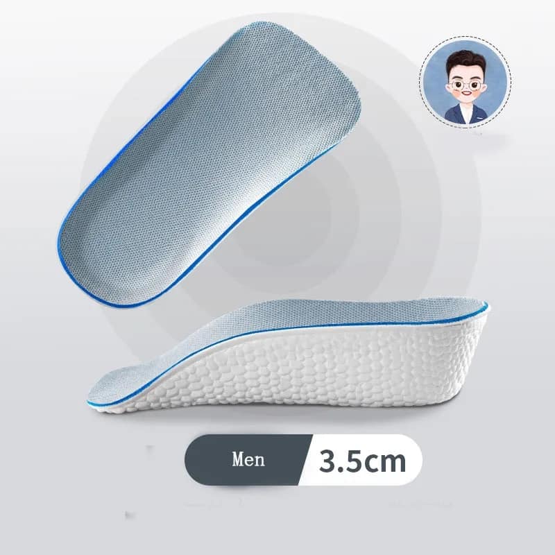 Picture of New Increase Insoles Half Shoe Pads Men Women Breathable Height Increase Insoles for Men