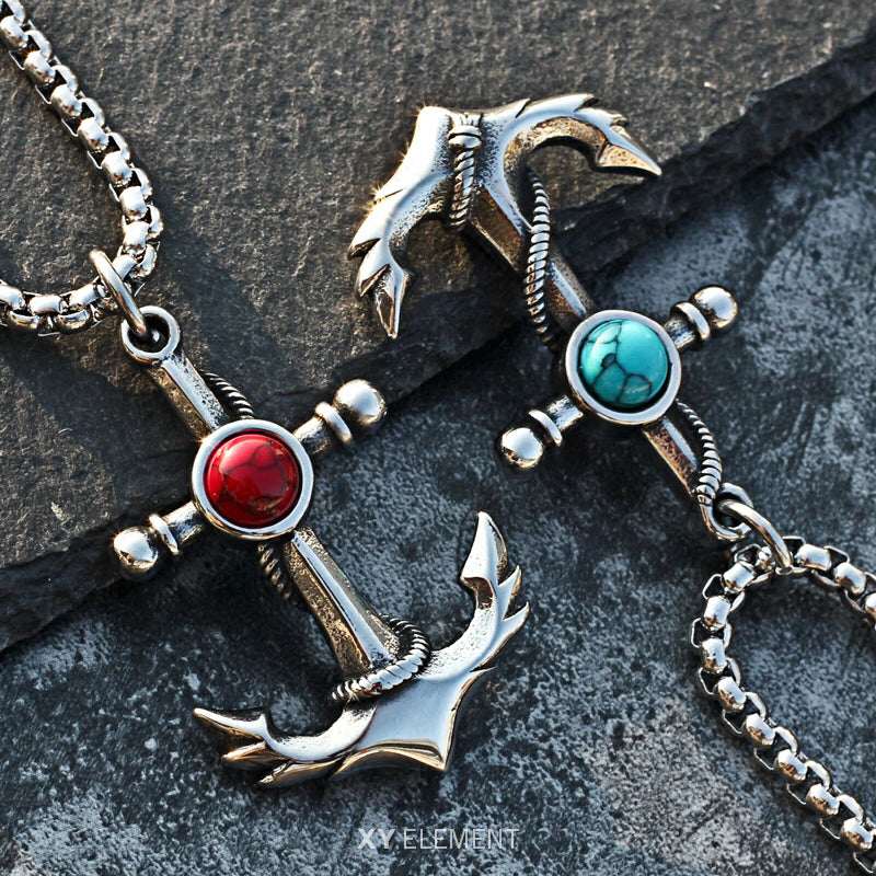 Picture of Silver Man Necklaces Chain Pendants Punk Rock Unique for Male Pendant For Men/t//Men's Chain/Men's Necklace